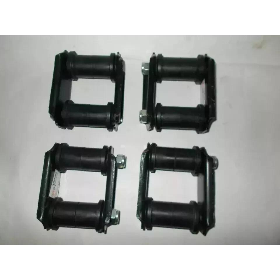 Qty 4 Shackles w/Bushings Front & Rear Suzuki Samurai 86-95 |Fit For
