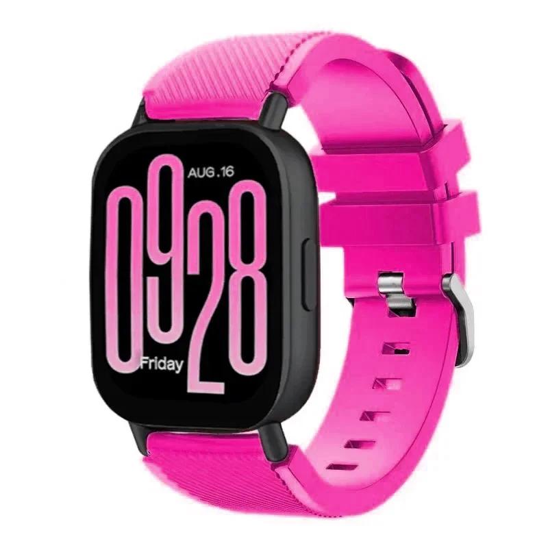 Sport-Silikonarmband für Redmi Watch 5 Active 5 Lite Smartwatch Sportliches Weiches Atmungsaktives Band für Redmi Watch 3 Active 3 Lite