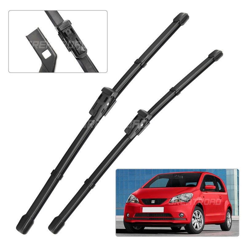 For Volkswagen VW UP / Seat MII / Skoda Citigo 2011- Wiper Front Wiper Blades Windshield Windscreen Window Brush 24"+16"