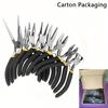 4.5-inch 8-piece Jewelry Pliers Set Including Long Nose Mini Pliers and Hand Pliers As Jewelry Accessories and Tools