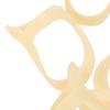 12pcs Oval Finger Splints 6 Sizes Strong Support Stretching Relaxing Oval Trigger Finger Splints for Mallet Arthritis Straightening
