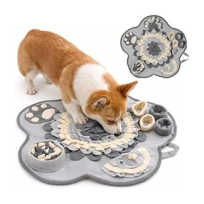 Educational Toy for Dogs, Nose Work, Dog Lawn Mat, Mat To Prevent Binge Eating, Educational Toy, Dog, Stress Relief, Improve Intelligence While