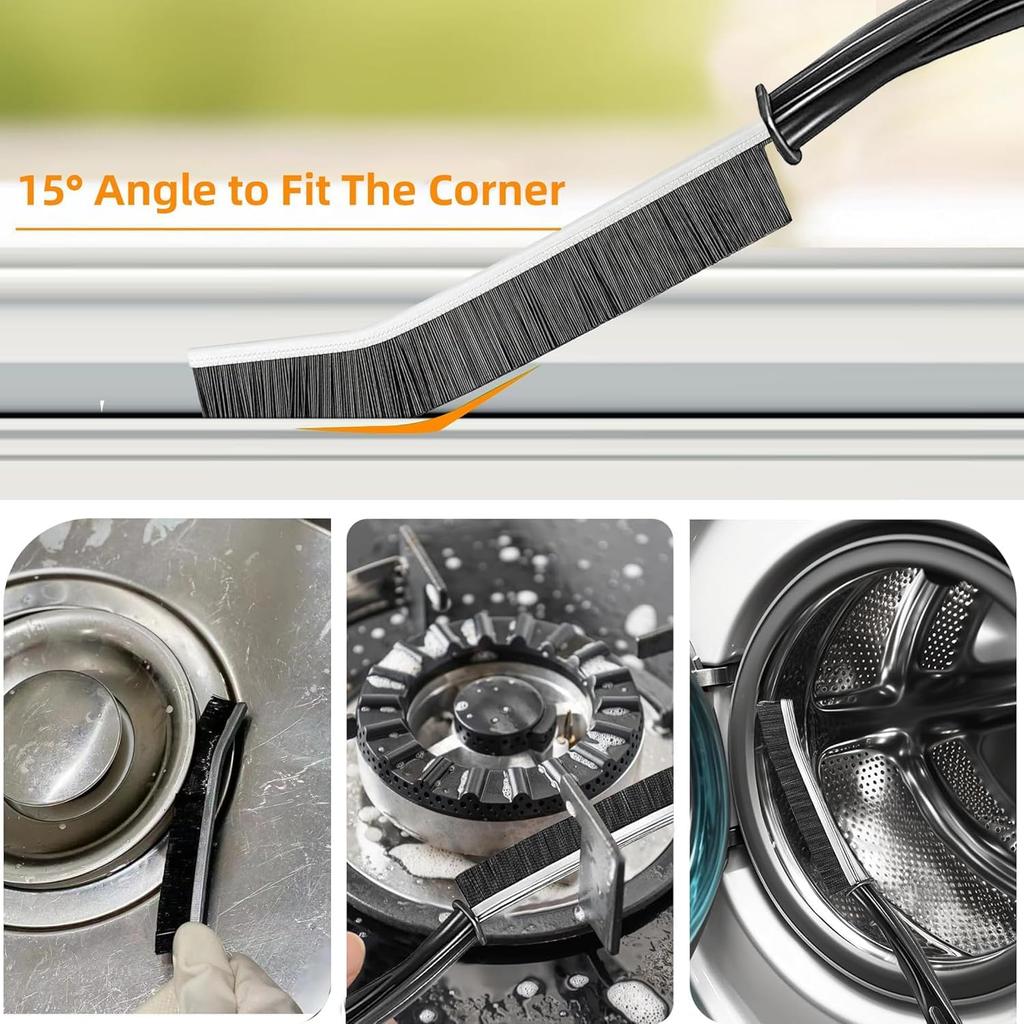 Crevice Cleaning Brush, Multifunctional Hard-Bristled Gap Scrub Brush, 2025 New Multifunctional Gap Cleaning Brush Tool, Dead Corners Brushes for