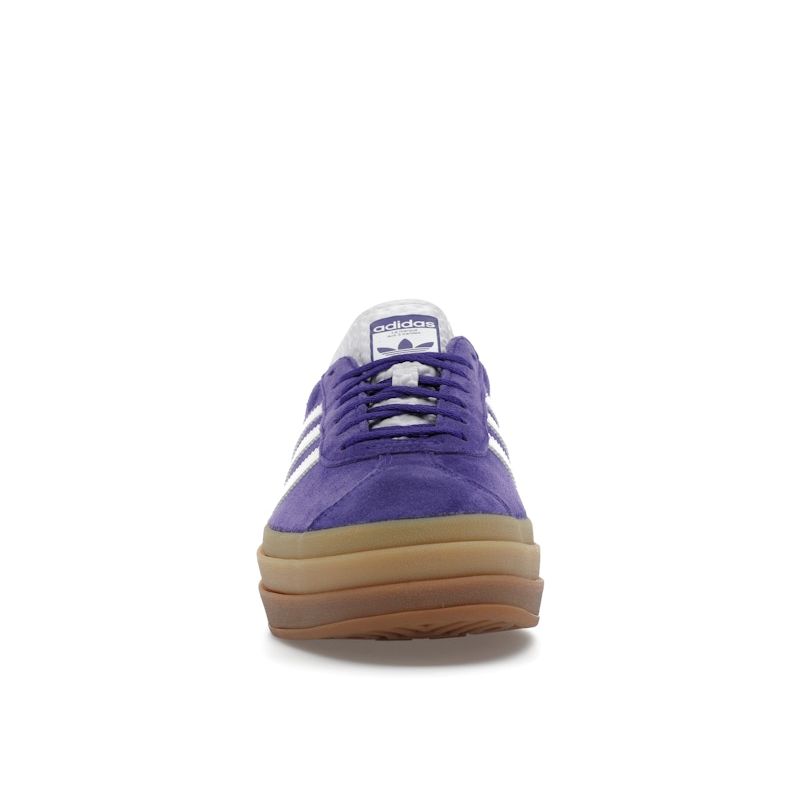 Adidas Gazelle Bold Energy Ink Gum Damesneakers Blå Skyhvit Kollegial-Lilla IE0419