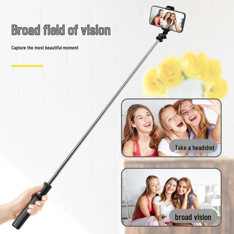 Q01 Bluetooth Selfie Stick with Remote & Integrated Tripod