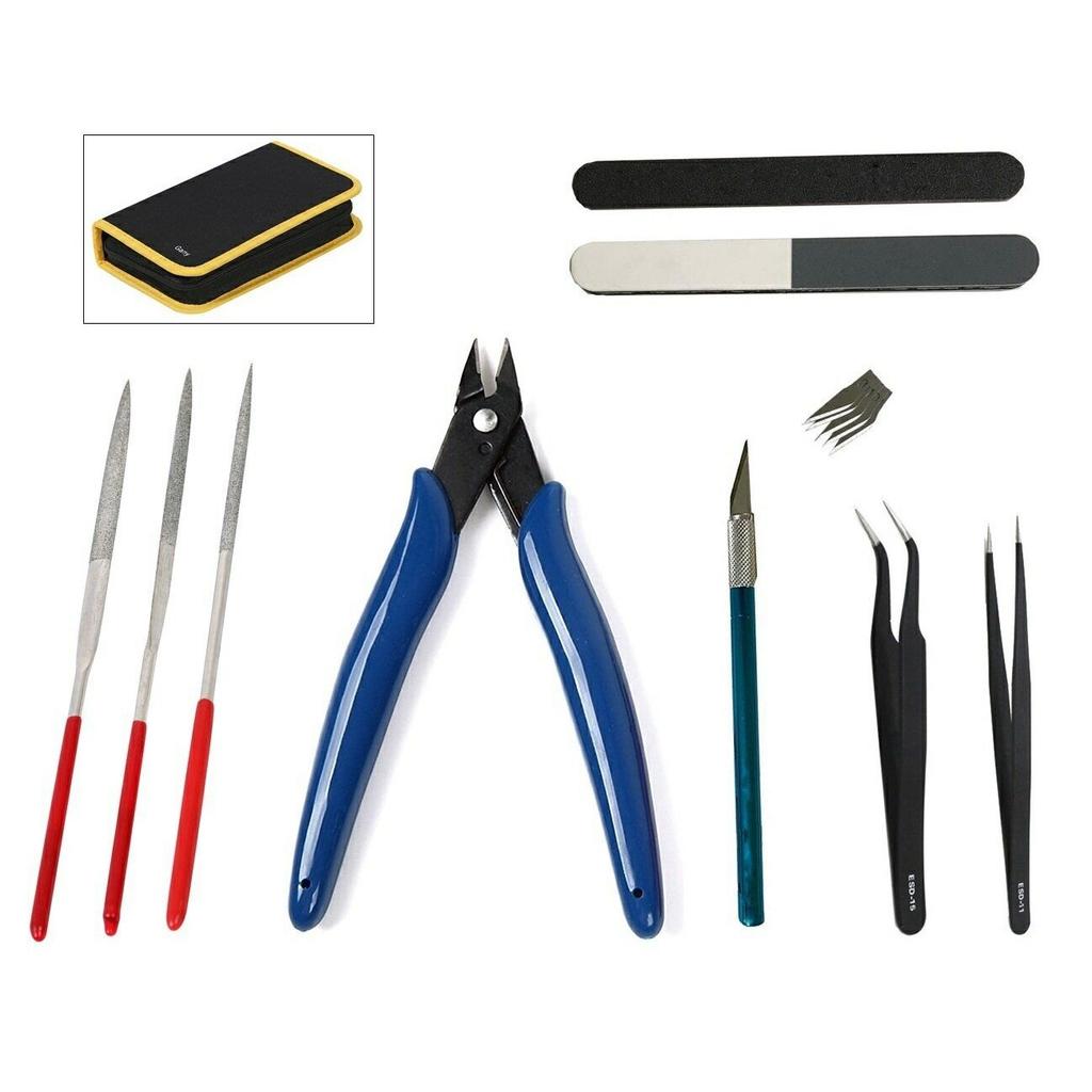 Plastic Model Tool Set Beginner Suitable Beginners Nippers Storage Case.
