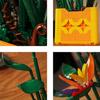 Bouquet Building Blocks Moc Paradise Bird Bricks Home Decoration Diy Toys Girl Birthday Gift