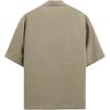 Zara Loose Fit Lapel Simple Comfortable Short Sleeve Shirt Men Shirts Khaki 3268310-505