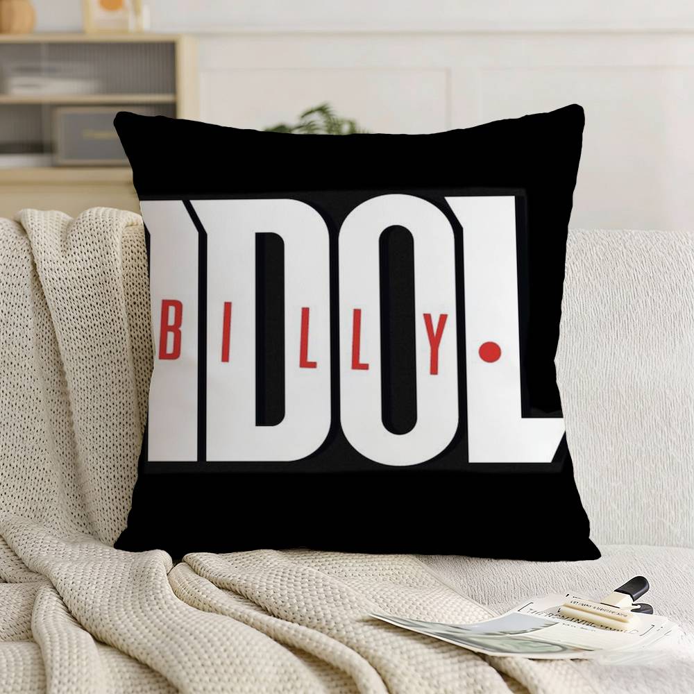 Singer B-Billy Idol Pillow Case for Sofa Living Room Home office Decor Protective Cover