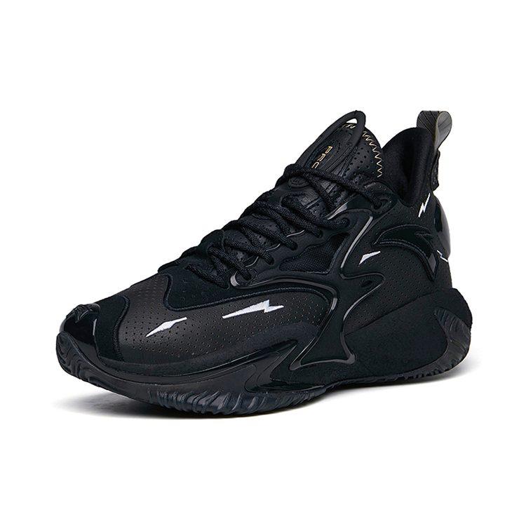Anta Shock Wave 3 Pro Cushioning Slip Resistant Abrasion Resistant Coverage Support Impact Resistant Mid top 112141651S-3