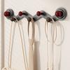 Row Hook Rustproof Suction Cup Hooks Powerful Suction Plastic Wall Organizer Rack Waterproof Portable Coat Storage Hooks Shower