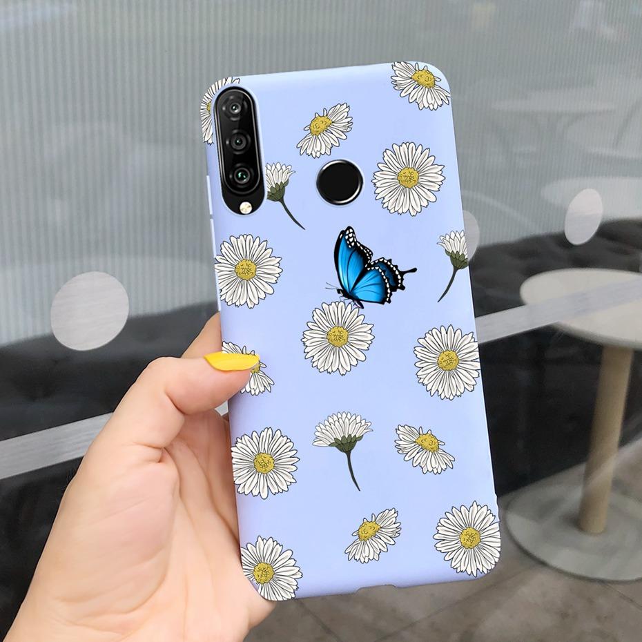 Flower Phone Cases For Huawei P30 Lite Pro Case Cover On Fundas Huawei P30 P30lite P 30 lite pro P30pro Cute Soft Silicone Cases