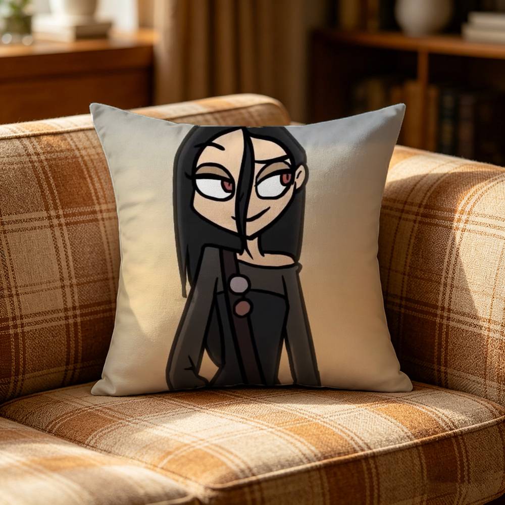 CCartoon MMetal Family Pillow Case Pattern Printed Pillowcase For Living Room Sofa Cushion Cover