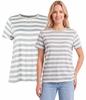 J.Style - Women' T-Shirt - Rt78040 Gray One Size