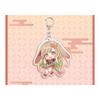 SENDENG Compatible Kaguya-hime! Acrylic Keychain Set of 3 - Kaguya, Sakiyori Ayaha, Tsukimi Yachiyo Goods - Portable Anime Pendant for Bags, Keys,