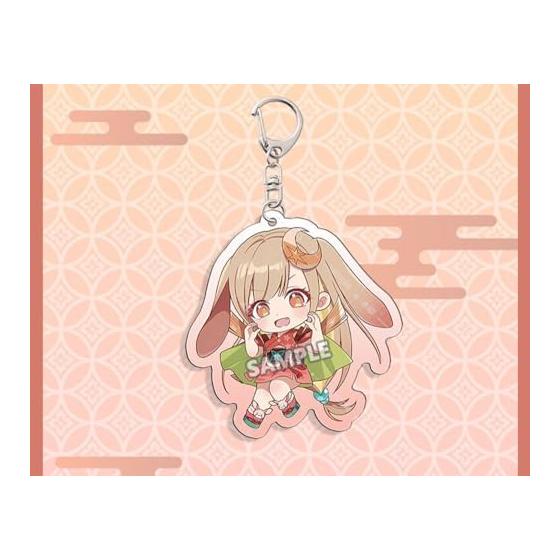 SENDENG Compatible Kaguya-hime! Acrylic Keychain Set of 3 - Kaguya, Sakiyori Ayaha, Tsukimi Yachiyo Goods - Portable Anime Pendant for Bags, Keys,