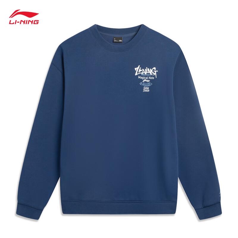 Li-Ning Unisex Pullover Crewneck Sweatshirt