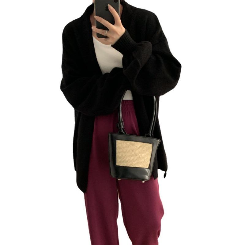 Autumn and Winter New Loose Lazy Wind Knitted Cardigan Women's Soft Waxy Versatile Gentle Temperament Sweater Jacket Top