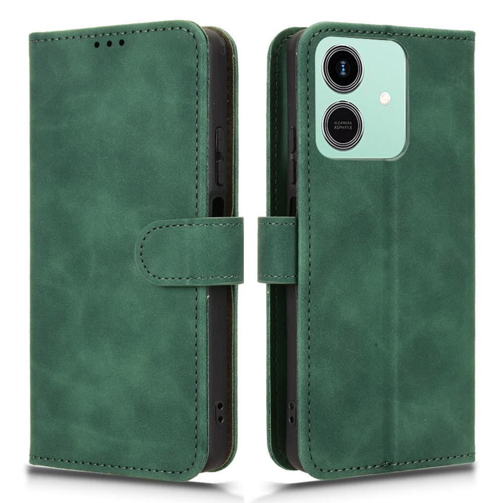 For Honor Play10 4G Leather Case Skin Feel Anti Drop Wallet Flip Phone Cover