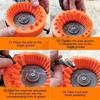 Angle Grinder Drill Bit Sharpener 2-13mm Full-size Tool 20-Hole Grinding Disc for Old/Waste Bits Suitable for 115/125mm Grinders