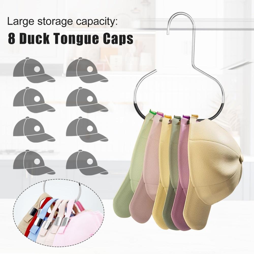 Creative circular hanger, anti-slip, for hanging hats, silk scarves, scarves, multi-functional household storage artifact