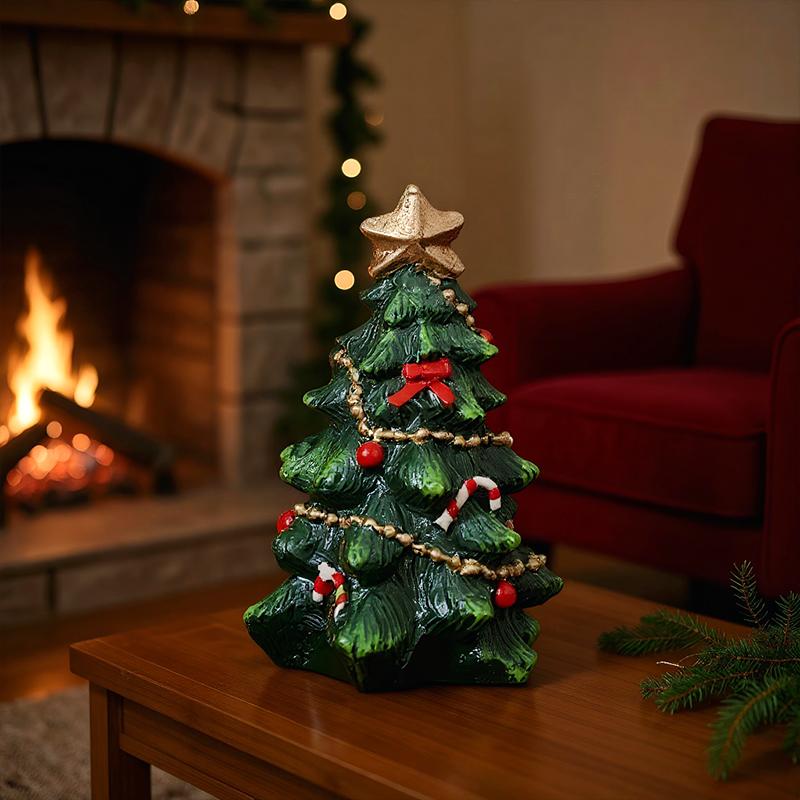 9/13.5cm Photo Props Xmas Atmosphere Ornaments Exquisite Home Decor Cute Mini Christmas Tree Scene Setting Christmas