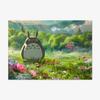 Studio Ghibli Princess Mononoke Felt Fabric Poster - Multiple Sizes (A1, A2, A3, A4)