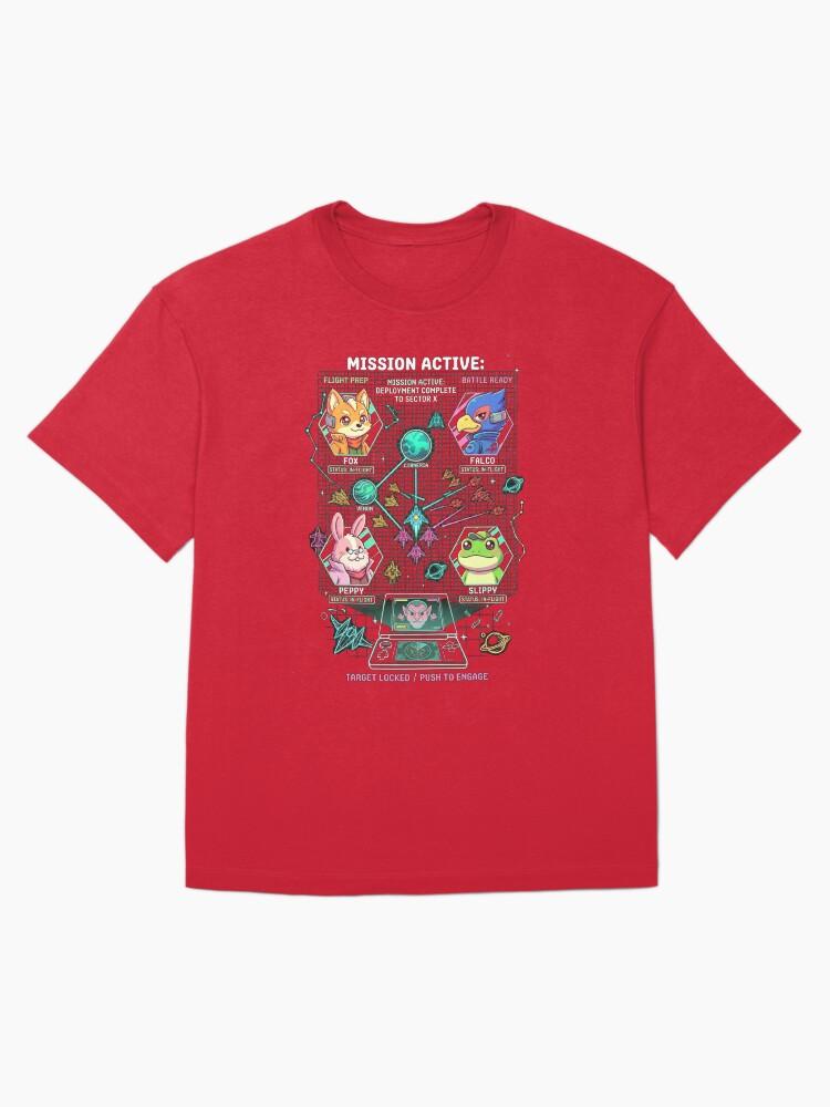 Star Fox Adventures Remastered starfox mission active Oversized Unisex T-Shirt