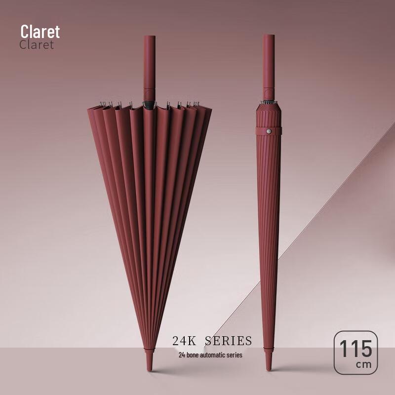 HANDUNYOU Automatic 24-Rib Long Handle Umbrella