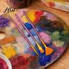 Watercolor Brush Kit for Kids 12PCS Paint Set, Professional Nylon Hair Brushes, Good Artist Brushes Acrylic Painting Water Absorption Art Oil