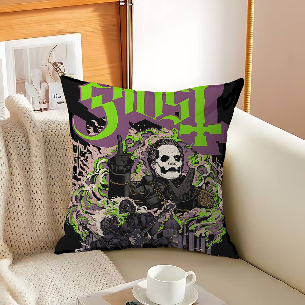 Band G-Ghostes Pillow Cushion Cover Pillowcase Living Room Sofa Home Decor Customized