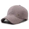 Women's Autumn/Winter Korean Houndstooth Rhinestone Baseball Cap Visor Hat - Fresh & Stylish