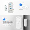 1Pcs/2Pcs/4Pcs  Security Home Window and Door Burglar Alarm System Magnetic Sensors for Home Security Systems, Door and Window a