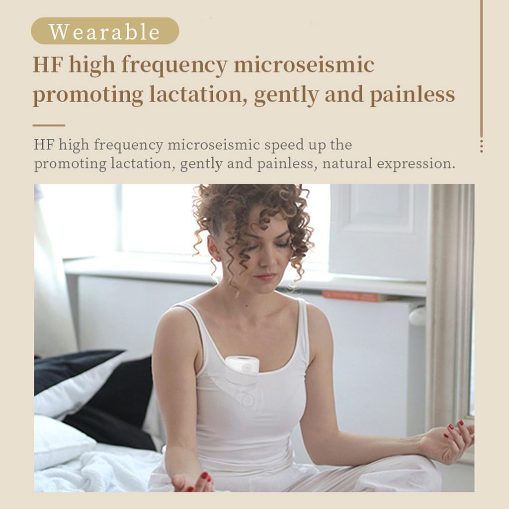 5V Hands-Free Electric Breast Pump Silent Wearable Automatic Milker USB Rechargable Portable Milk Extractor Baby Breastfeeding