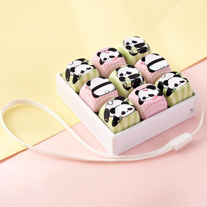 Fun Christmas Animal 9-Key Keyboard Stress Relief Toy Fidget Pendant Portable Bag Decor for Killing Time Waiting In Lines