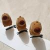 10PCS 3D Capybara Spring Hair Clip Kawaii Animal Hairpin Cartoon Cute Plush Hairpin Duckbill Clips Bangs Clips Hair Accessories