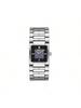 Quartz Movement Watch Men Women, Swiss-made, Black Dial, Stainless Steel Case Band. Fashionable, Simple, Versatile T090.310.11.121.00