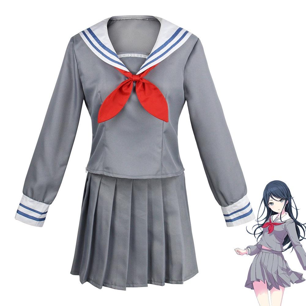 

Красочный Project Sekai Stage Hatsune Miku Hoshino Ichika Косплей Костюм Платье S