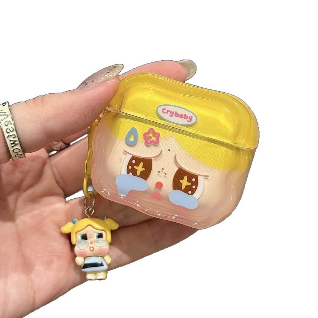 Cartoon big face crying baby AirPods Pro1 is suitable for 1/1 generation wireless bluetooth headset cover anti-drop protective case