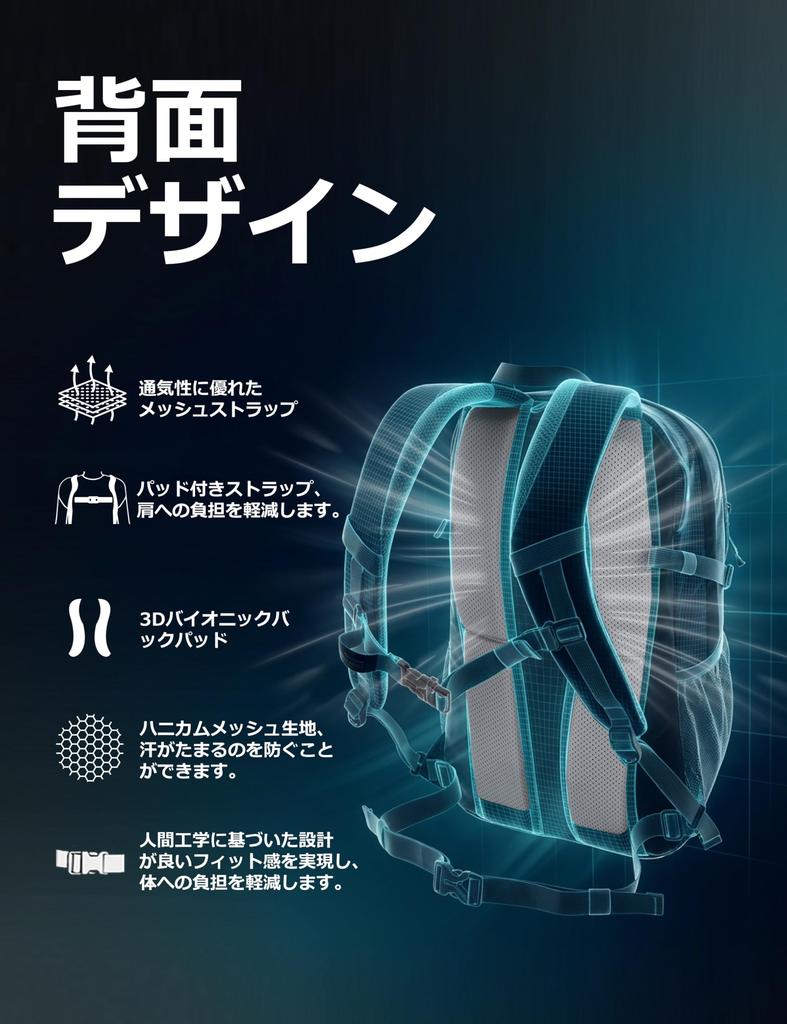 Mountaintop Hiking Large Camping Backpack with Rain Hiking Backpack for Men and Travel 40L/25L Backpack, Capacity, Cover, Women, Lightweight,