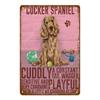 Animal Dog Cat Vintage Metal Poster Home Decor Retro Tin Sign For Pub Bar Club Decorative Plate Poodle Wall Plaque