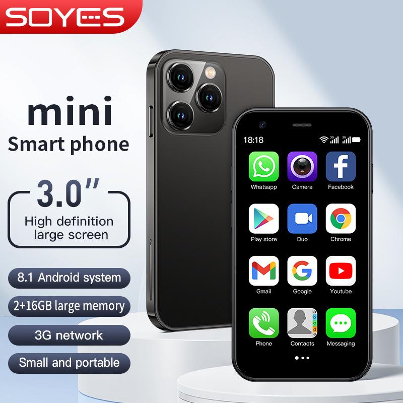 SOYES XS15 Mini Phone: Quad-Core Android, Traditional Chinese, Google, Dual SIM, Dual Standby, Spare Phone.