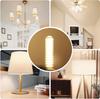XRZT LED Bulb, E17 Base, 100W Equivalent (9W), Warm White, 1100Lm, Halogen Bulb Type, for General Home Lighting, Set of 4
