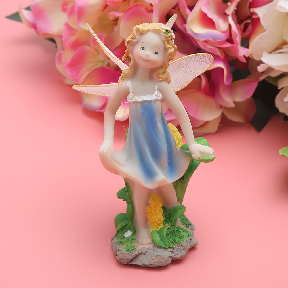 4pcs Set  ature Fairy Figurines,   Fairy Figurines Tiny Elf with Bright Color and   Lines, for Courtyard Mall Scenic Spot