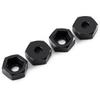 TRZX Aluminum 12mm Combiner Wheel Hub Hex Adapter Accessories for 1/16 Mini-B Buggy RC Car