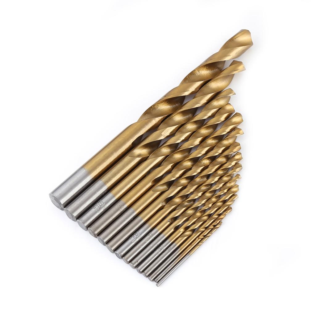 High Quality Ti Coated 99 Pcs Piece HSS Drill Bit Set 1.5MM?10MM with Case