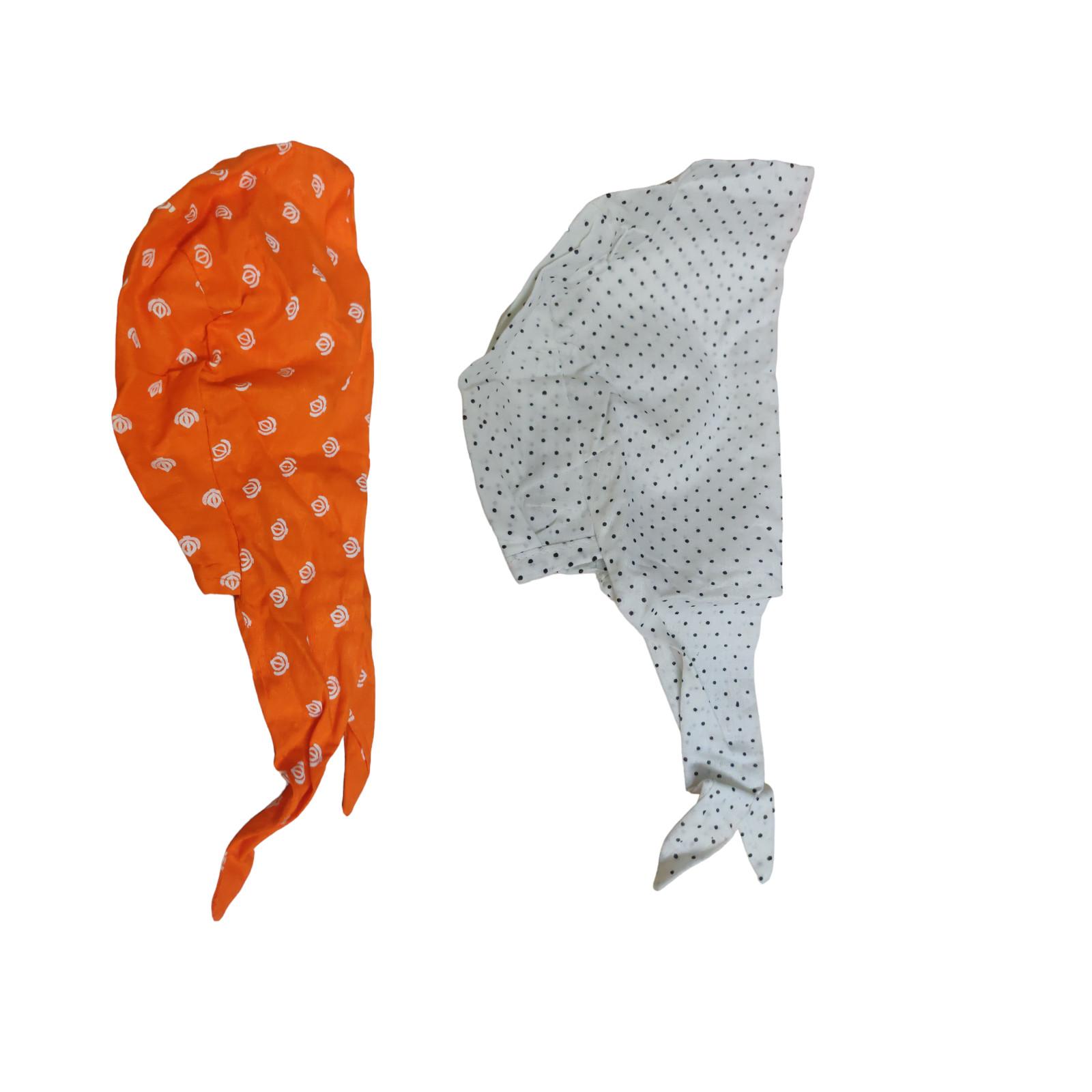 

@ Cotton Adjustable Skull Cap For Unixex Multicolor Pack Of 2 l864 Zr691-60%Off