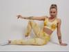 Women's Seamless Tie-Dye Yoga Set: High-Waist Hip-Lifting Pants and Sports Vest