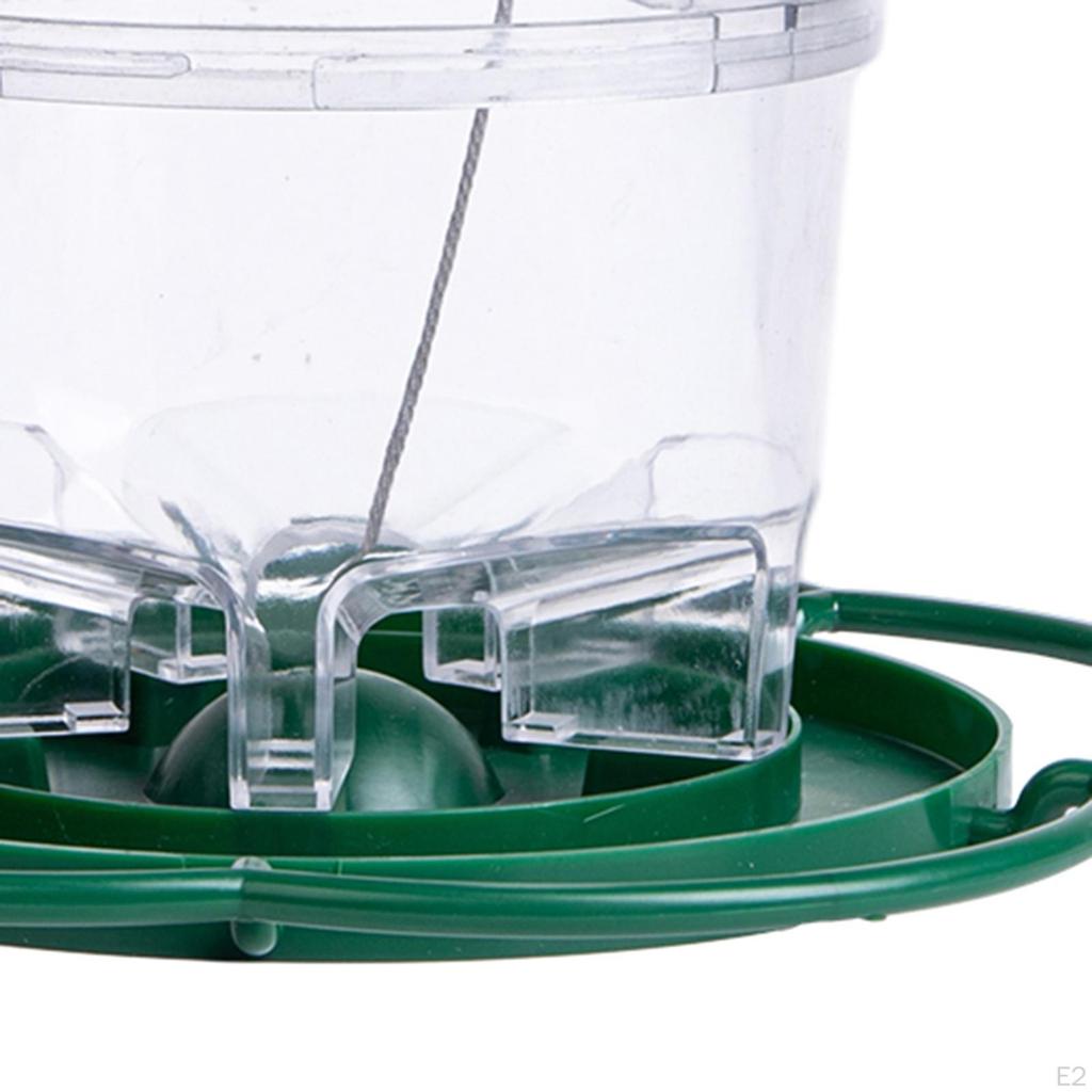 Feeder ,Easy to Clean and Fill, Rain/ ,Attracting Birds , Feeding Station Bird Food Dispenser for