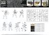 Master Box 1/35 Scale German Wehrmacht Infantry, Eastern Front 1, 1941-1942, 4-Piece Plastic Model Kit, MB35022